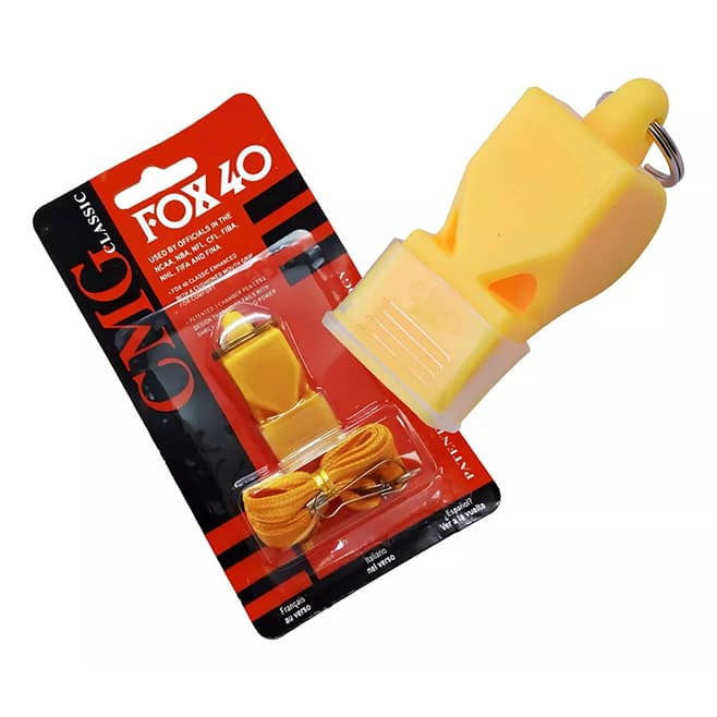 Silbato Fox 40 Classic Amarillo